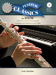 Festival Classics Flute BK/CD-Rom, .MP3 files and piano .pdf cover Thumbnail